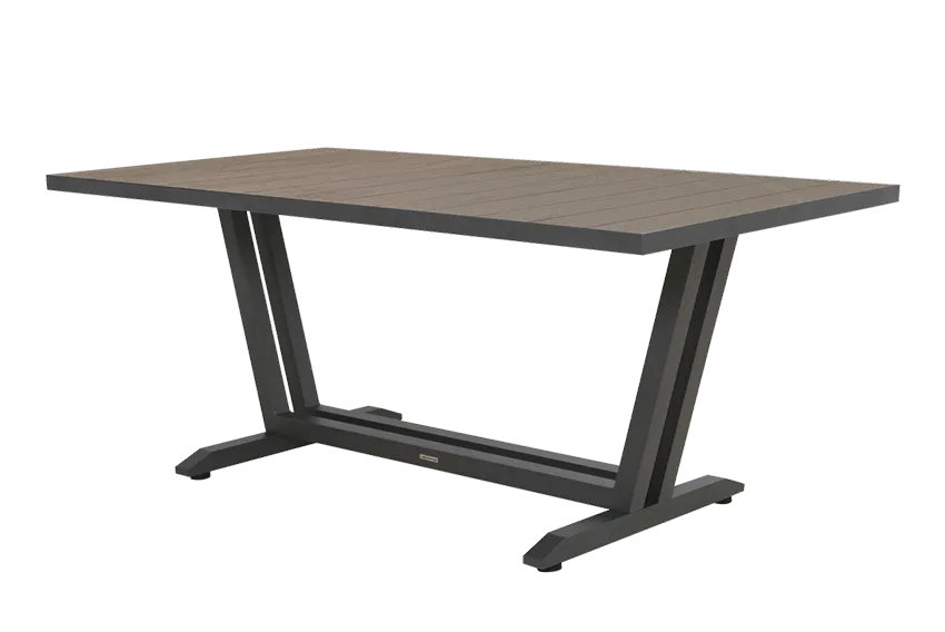 Table de jardin AMAKA céramique grise