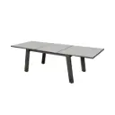 Table extensible BAHIA effet céramique grise