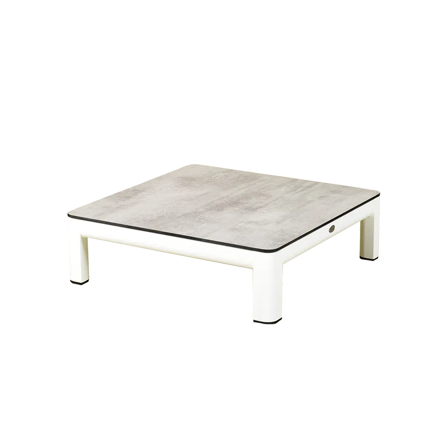 Pouf table basse KOTON hpl béton ciré