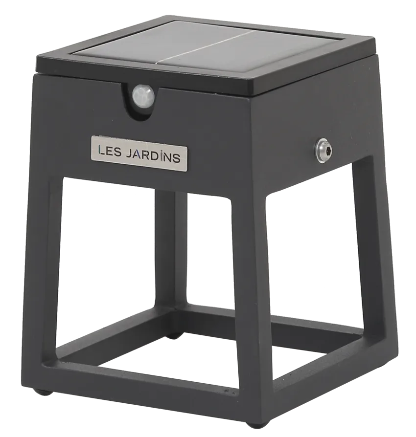 TINKA MINI lanterne alu gris espace sans poignée/ht.16/120 L