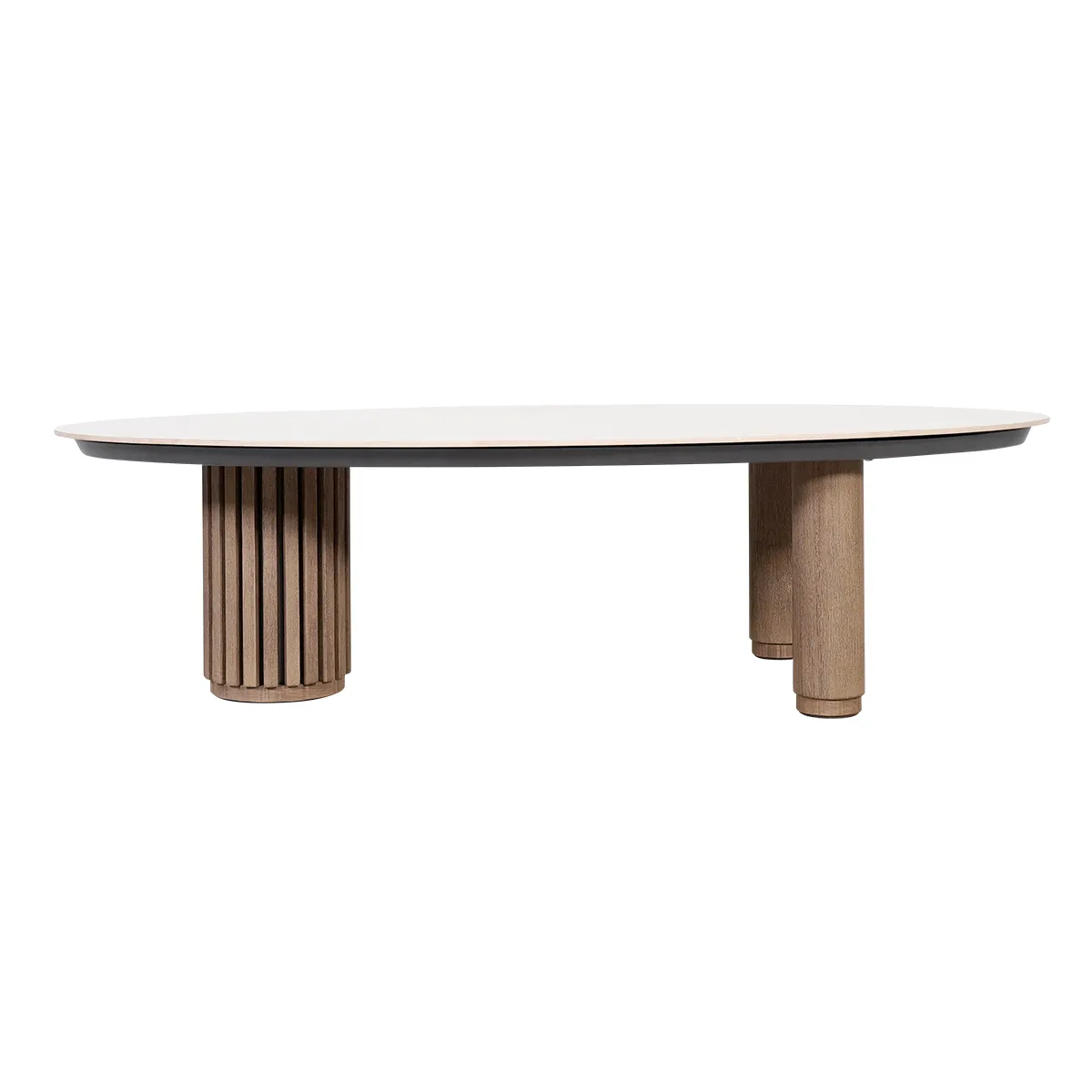 [TA05501] Table basse ovale CHESTER
