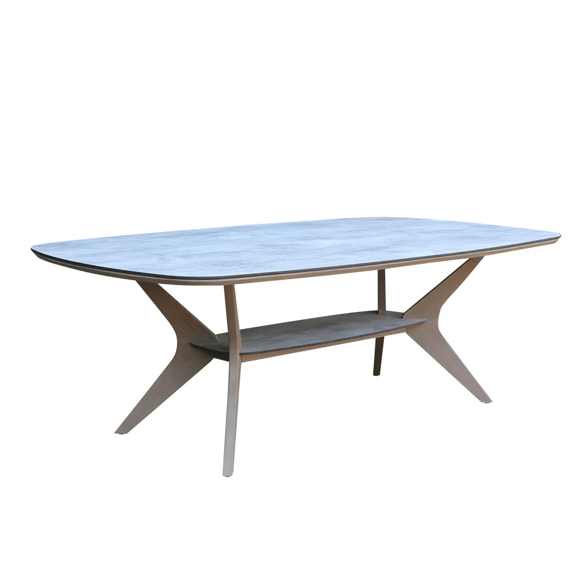Table SELVA HPL béton ciré