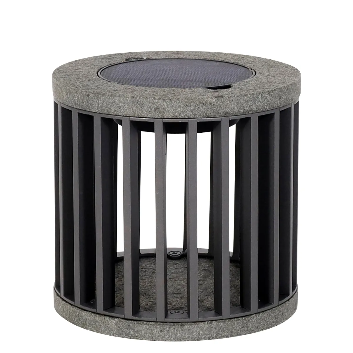 [TINK700] Lampe de table solaire HALO  (Aluminium gris espace, R200)