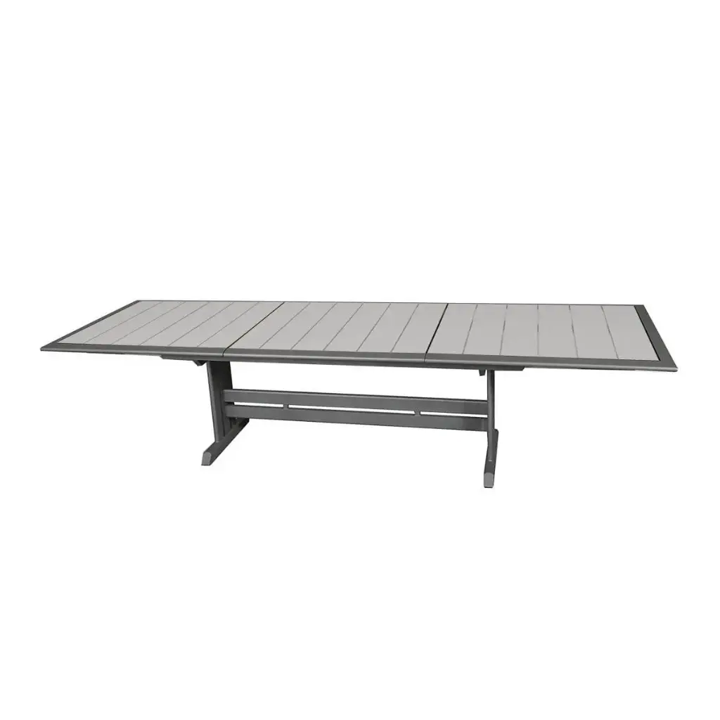 [TA02114] Table extensible HEGOA effet céramique grise