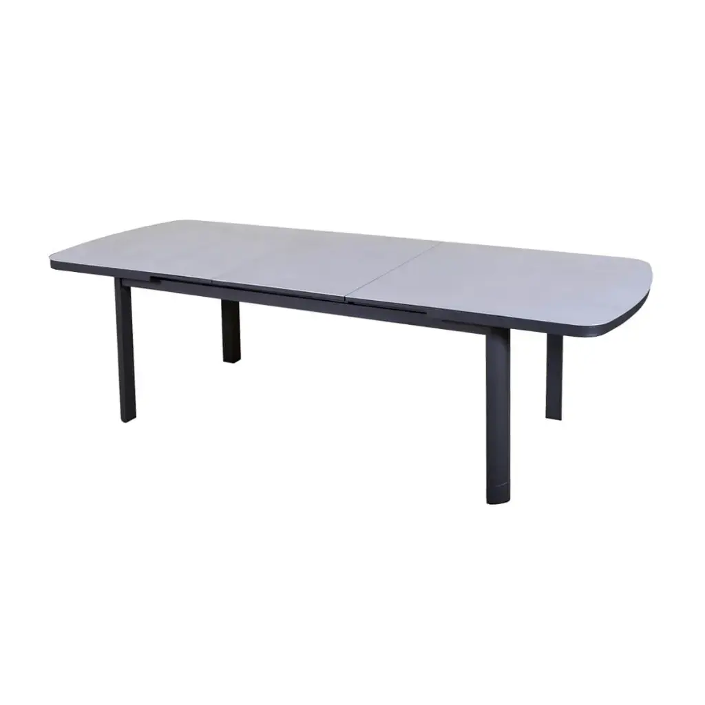 [PTA1405] Table extensible POP-UP aluminium gris clair