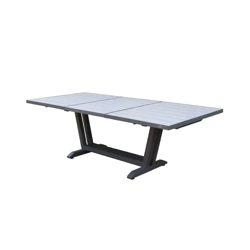 [TA02020] Table extensible AMAKA HPL céramique grise